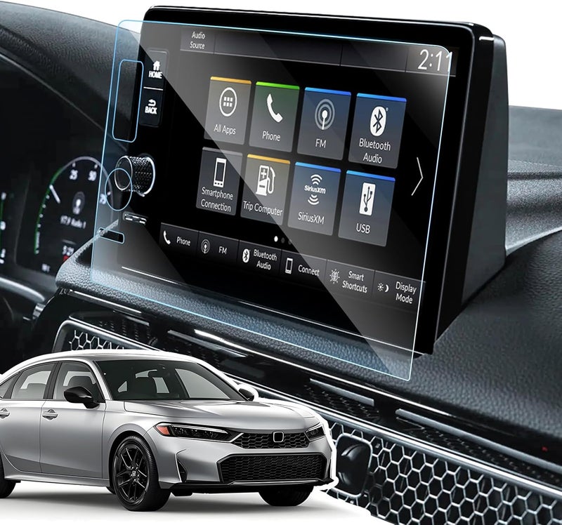 LANGBEAN Screen Protector for 2023-2025 2026 Honda Civic (Touring/Sport Touring/Sport Touring Hybrid), 9 Inch Matte Anti-Glare Infotainment Touchscreen, 2024 2025 Civic Accessories HD/Anti-Fingerprint - Image 1